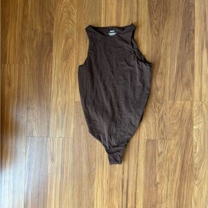 SKIMS Chocolate Brown Bodysuit
